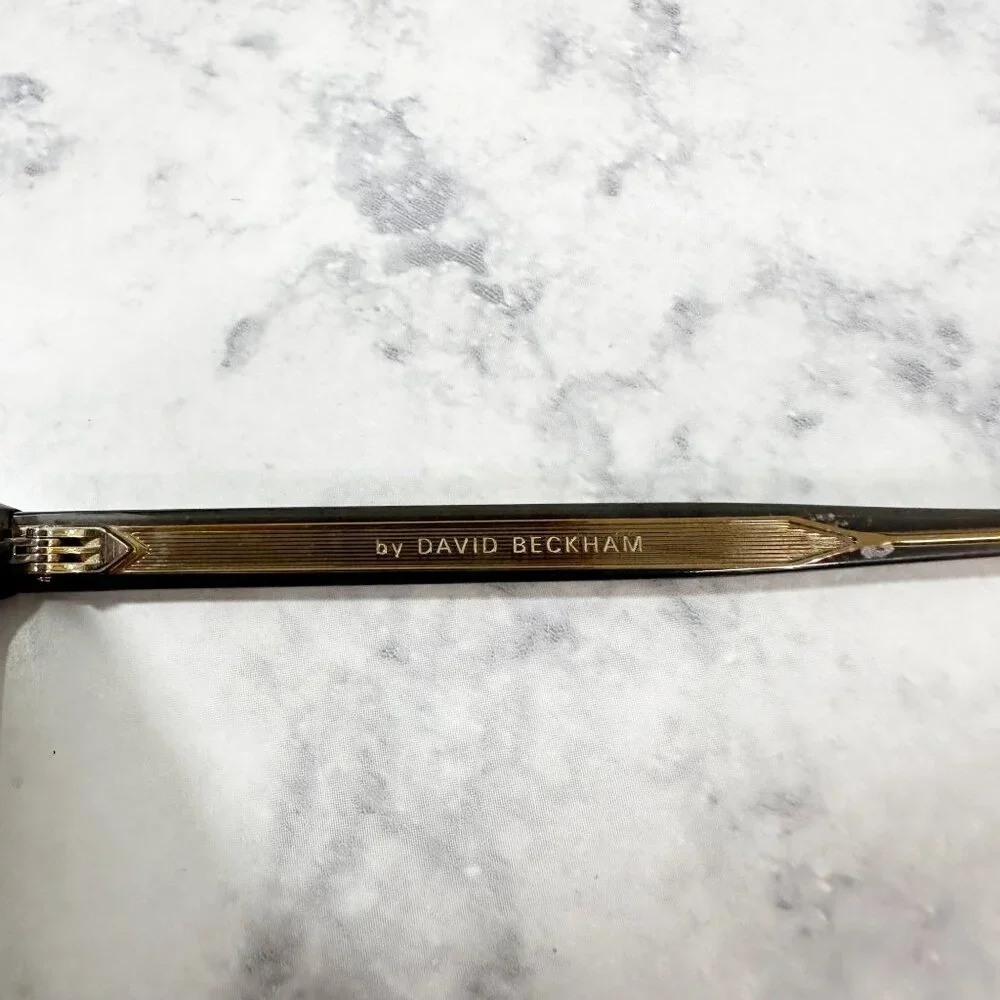 David Beckham Dark Gray Acetate Full Rim Eyeglasses - Picture 6 of 10